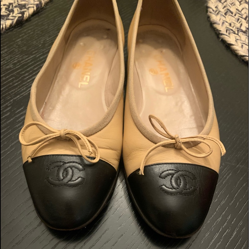 Chanel Cap Toe Flats